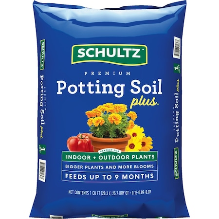 Schultz Premium 1 Cu. ' All Purpose Indoor & Outdoor Potting Soil Plus 50150528