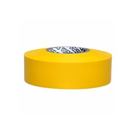 Presco Taffeta Flagging Tape, 1-3/16 in x 300 ft, Yellow, 144PK 764-FLAG-YELLOW
