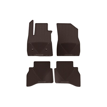 Weathertech Cocoa, Front and Rear All Weather Floor Mats W556CO-W558CO