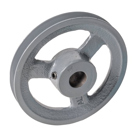 Masterdrive 1.7 in Finished Bore with 1 Set Screw (No Keyway) 1 Groove 4.93 in OD AL54-3/4