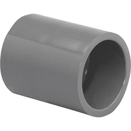 Charlotte Pipe And Foundry PVC 081002000HA COUPLING G SCH80 PVC 2IN SXS PVC 08100 2000HA
