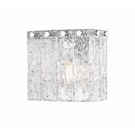 Z-Lite 1 Light Wall Sconce in Chrome 1943-1S-CH