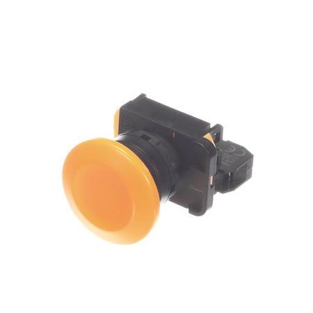 Doughxpress Switch Assembly with 1 Normally Open Contact, Push Button, Yellow 39640