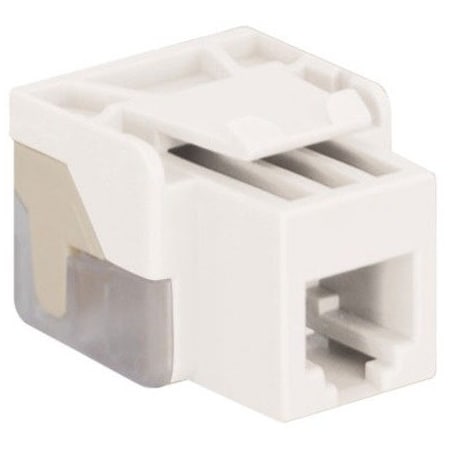 Icc The EZ voice modular jacks44 RJ11 keystone jacks 6position 6conductor 406P6C41 IC1076V0WH