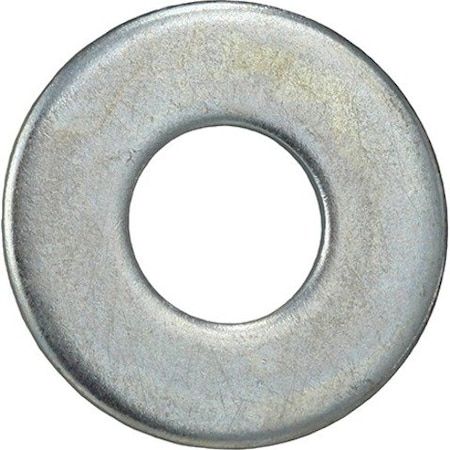 Dottie Flat Washer, For Screw Size 1/4" , Unhardened Carbon Steel Zinc Plated Finish, 100 PK FW14