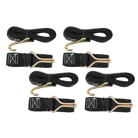 Mytee Products Replacement Straps for Ladder Ratchet Tie Down 1-1/2in x 7ft, 4PK RS-LR-Strapsx4