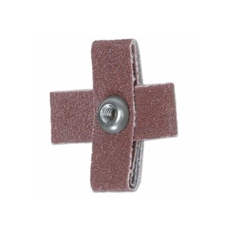 Merit Abrasives Cross Pads, Aluminum Oxide, 3 x 3 x 1, 80 Grit 481-08834184119