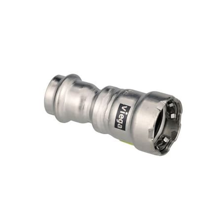 Viega MegaPress transition coupling P IPS 0.75 P CTS 0.75 316 stainless steel 90470