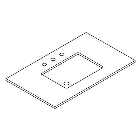 Kohler 37"  Vanity Top And Lav Assembly 1615792
