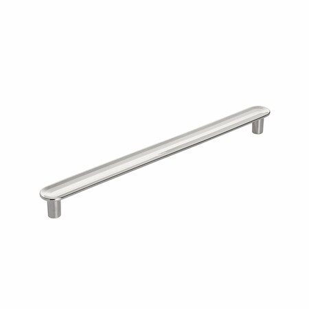 Amerock Concentric 7-9/16 in 192 mm Center-to-Center Polished Nickel Cabinet Pull BP36833PN