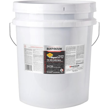 Rust-Oleum Base Vapor Barrier Primer, Clear, Flat, 3 gal, 80 to 100 sq ft 278269