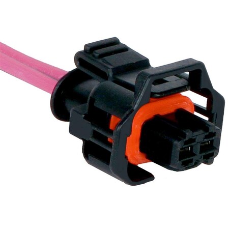 Acdelco CONNECTOR INJR-FUEL (W/LEADS) BLACK, Engine Coolant Temperature Sensor Connector, PT2183