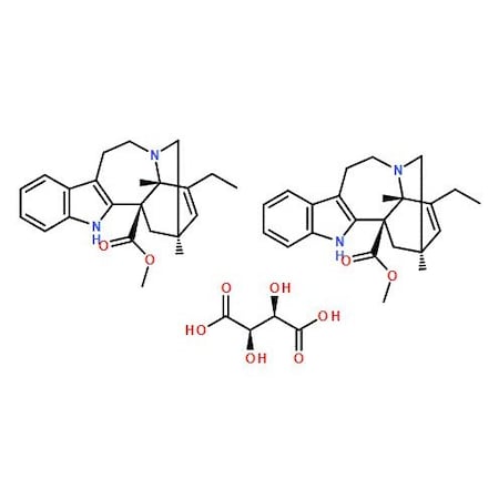 Ak Scientific Catharanthine hemitartrate (500mg), CAS 4168-17-6 Z6092-500mg