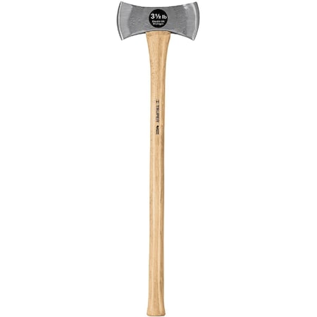 Truper Double Bit Michigan Pattern Axe with 34'' Hickory Handle DHM-3 1/2H