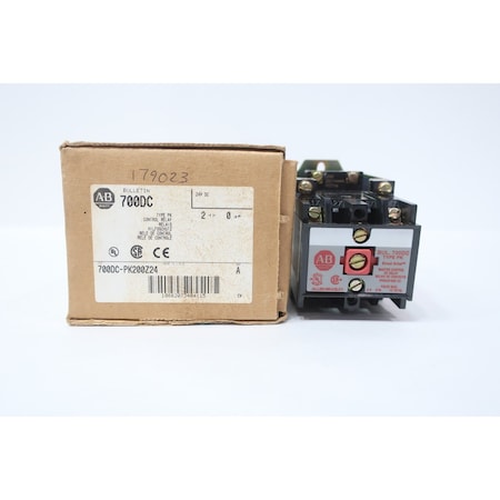 Allen Bradley DC RELAY 24V-DC 700DC-PK200Z24