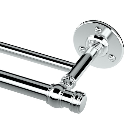 Gatco Cafe 24" Double Towel Bar, Chrome 4414