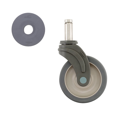 Super Erecta Stem Caster, Polymer and SS, 5 5PSTE