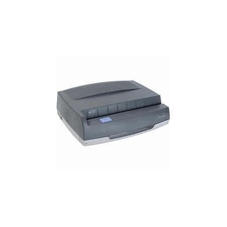Swingline 50-Sheet 350MD Electric Three-Hole Punch, 9/32" Holes, Gray 9800350A