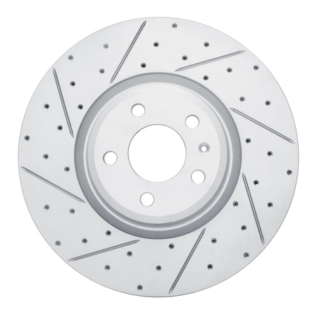Dynamic Friction Co DFC Geoperformance Rotor - Drilled and Slotted 830-73083L