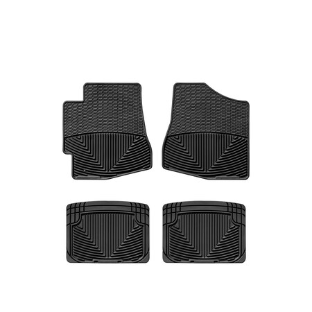 Weathertech Black, Front and Rear All Weather Floor Mats W29-W20