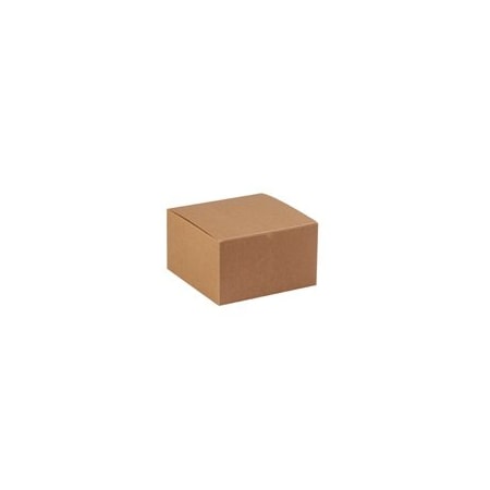 Bubblefast 50-10 x 10 x 6'' Kraft Gift Boxes, 50PK BFGB101K