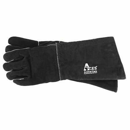 Jorgensen Laboratories Leather Restraint Gloves Black Large J0455D