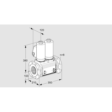 Honeywell Kromschroder VCS8T100A05NNWSLB/PPMM/PPMM KS88204009