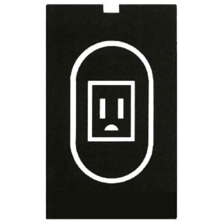 Mulberry Straight Blade Receptacle, 15 A, 125V AC, 3 Wire 40583