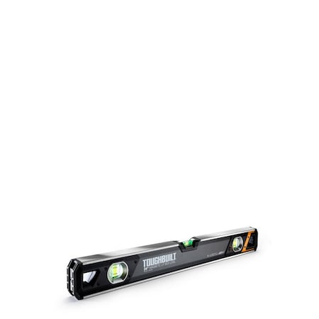 Toughbuilt 24-in Lighted Magnetic Box Level TB-H2-L-24LH-M