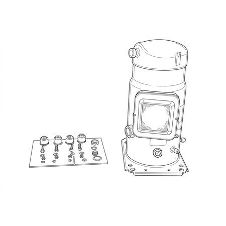 Danfoss 460v3ph 115200btuRotolockComp SM115-4RI