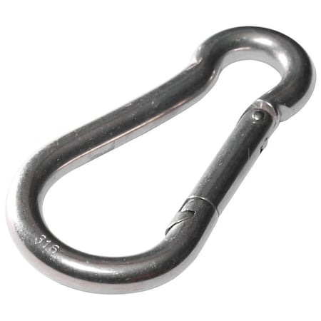 Baron 2450516 Spring Hook Snap Link, Steel, Zinc 201021