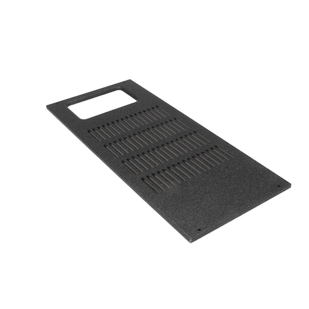 Glastender Front, Base Cover, Black Moly, MF24 07000186