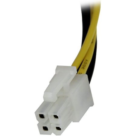 Startech.Com 8in ATX12V 4 Pin P4 CPU Power Extension ATXP4EXT