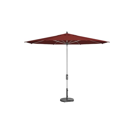 Treasure Garden 11 ft Patio Umbella, aluminum, fiberglass ribs, outdoor, Henna UM841-SS 5407 Henna