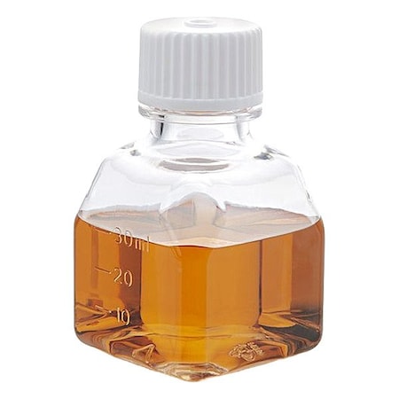 Globe Scientific Media Bottle, PETG, 65 mm H, PK24 7610030