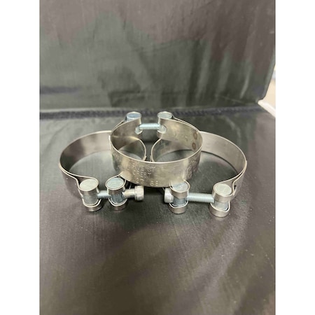Helix Racing Products S.S. Exhaust Clamp, 2.31In - 2.49In Dia. 212-2769