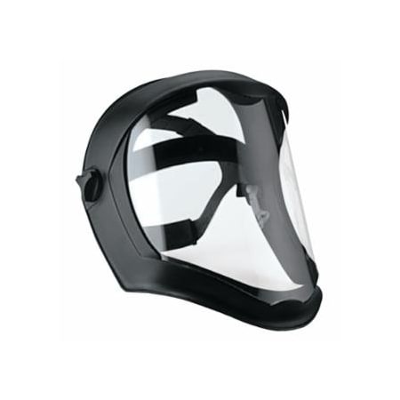 Uvex Bionic Face Shield with Hard Hat Adapter, Anti-Fog/Hardcoat, Clear 763-S8515