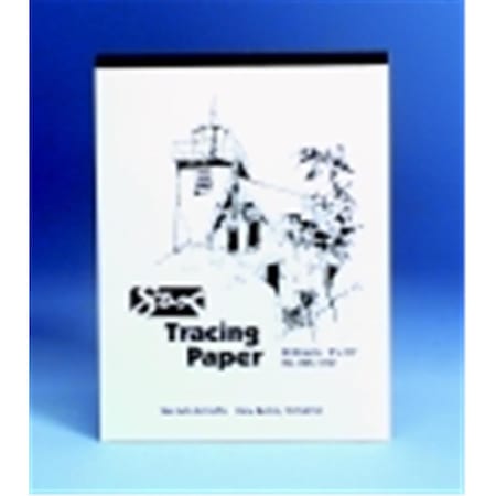 Sax 11 x 14 in. Tracing Paper Pad - 50 Sheets- White, 50PK 453713