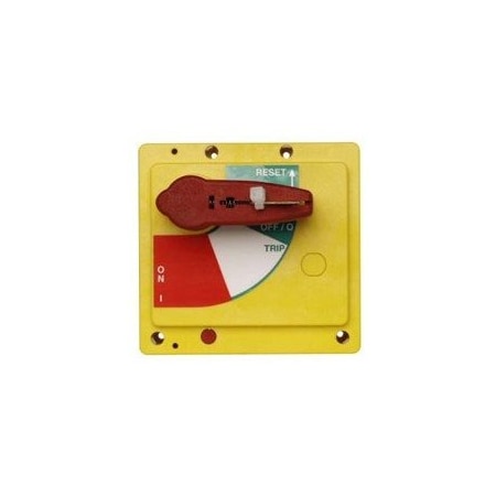 Eaton JG ROTARY CLOSE COUPLE HANDLE MECH - RED/ YELLOW JHMCCR