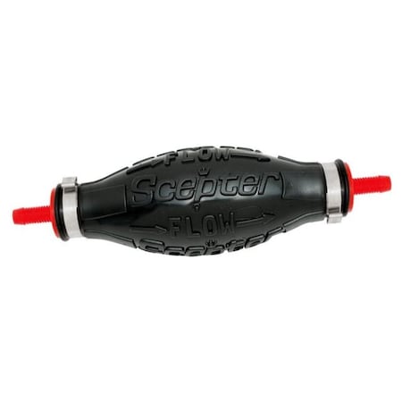 Scepter Marine 0.375 in. Primer Bulb Hose Barbs EPA Approved 10541