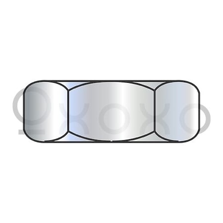 Oxoxo M3.5-6 Din 439 Class 04 Hex Jam Nut Zinc, 10000PK 409148