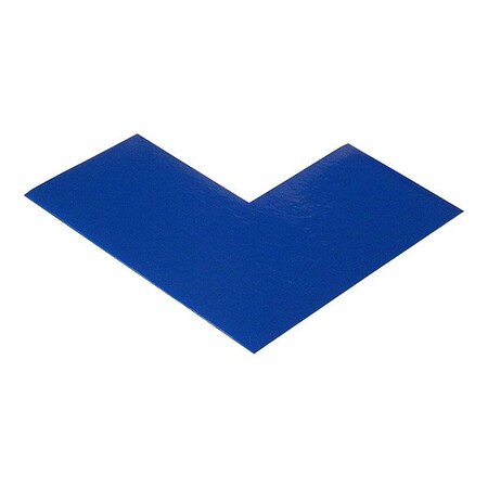 Mighty Line Floor Marking Shape, 6 in L, PK100 Angle3B