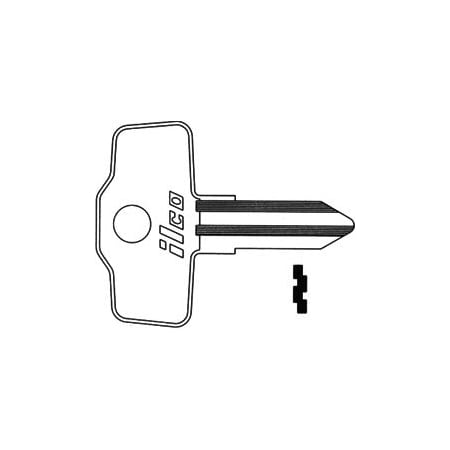 Ilco Unican Kawasaki Key Blank X41 KW6-SI