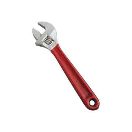 Proto Cushion Grip Adjustable Wrench, 8 in L Grip, 1-7/32 in Opening, Chrome 577-708GB