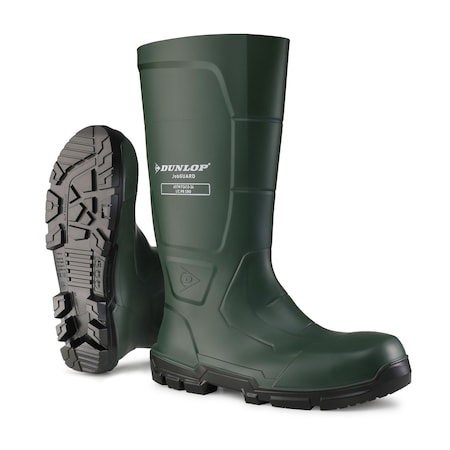 Dunlop Rubber Boot, 6D, Knee, Green, PR NA2KL02.US.06