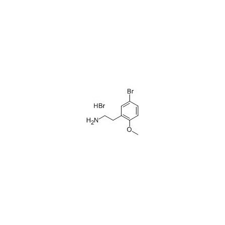 Ak Scientific 5-Bromo-2-methoxyphenethylamine hydrobromide (100mg), CAS 206559-44-6 7003AD-100mg