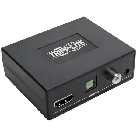 Tripp Lite HDMI Audio Extractor De-embedder TOSLINK, RCA 3.5 mm Stereo 4K P130-000-AUD4K6