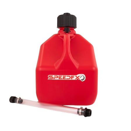 Speedfx Utility Jug, Plastic, 3 gal, Red, For Non-Fuel, Non Kerosene Products 8730
