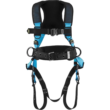 Ironwear Heavy-Duty Full-Body Harness w/ Ultra-Lightweight Aluminum D-Rings 2X-Large-3X-Large 2160-2XL-3XL