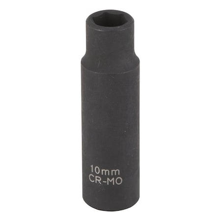 Vulcan Deep Impact Socket, 10 mm Socket, Black Phosphate, MT6580140 MT6580140